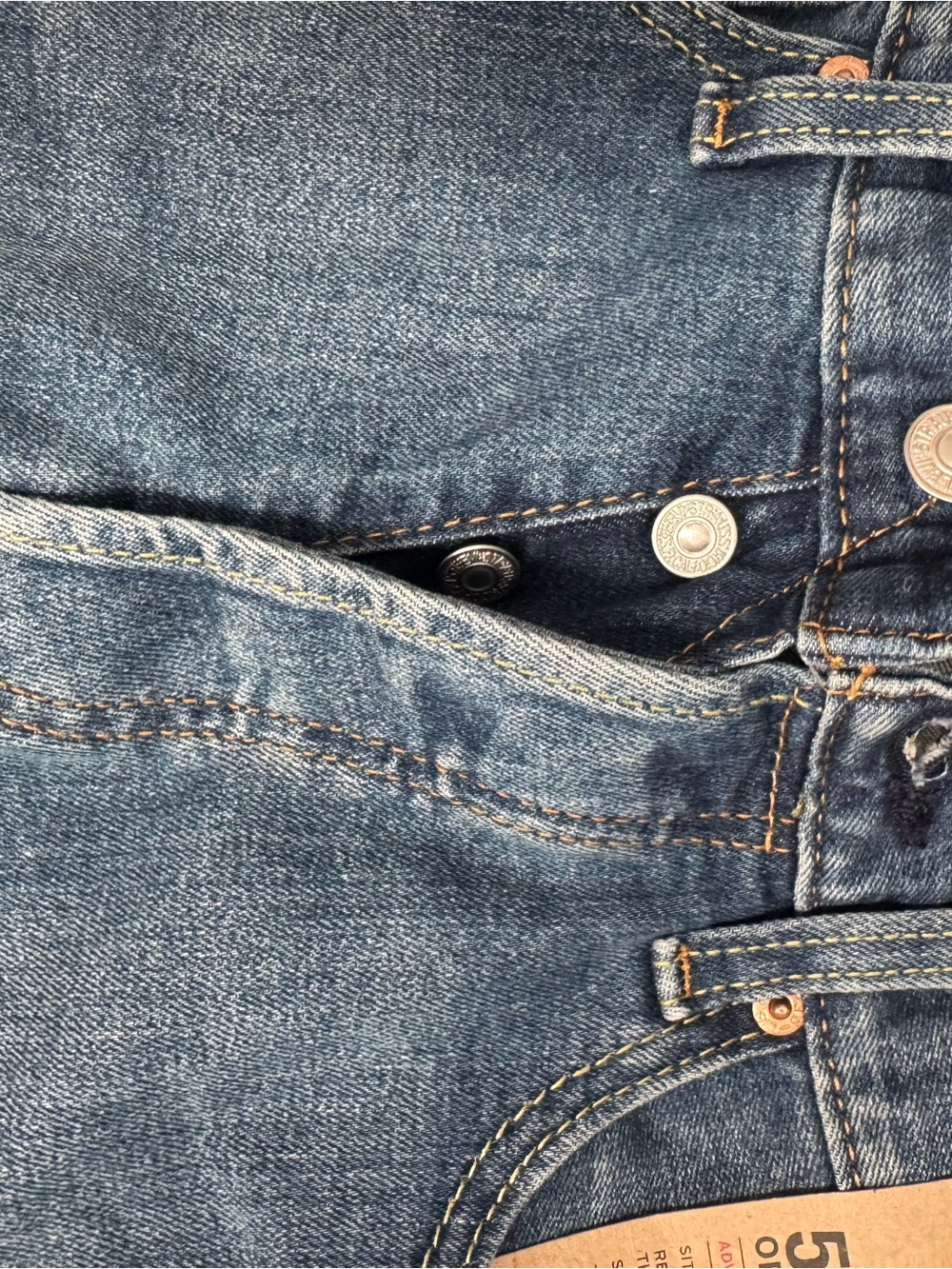 Levi's 501 Original Fit Women’s Jeans - Blue - Picture 3 of 6